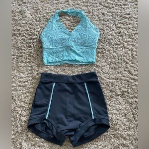 TrueJoy Dancewear Outfit light blue Adult XS